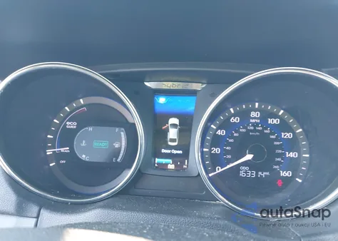 2015 Hyundai Sonata Hybrid Limited из США, поврежденный, VIN KMHEC4A4XFA136964